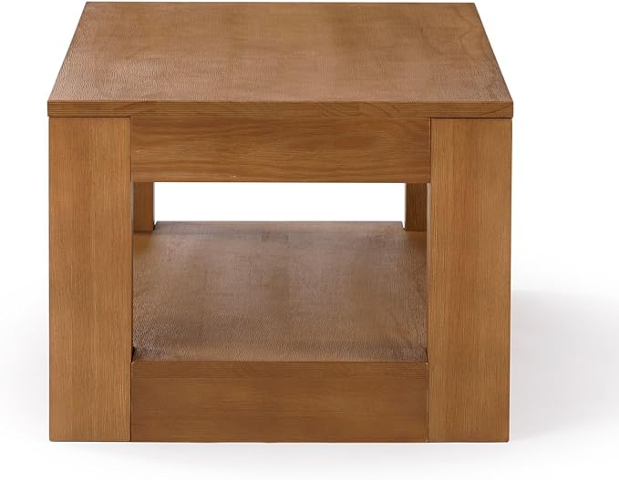 Plank+Beam 40" Modern Rectangular Coffee Table - Image 5