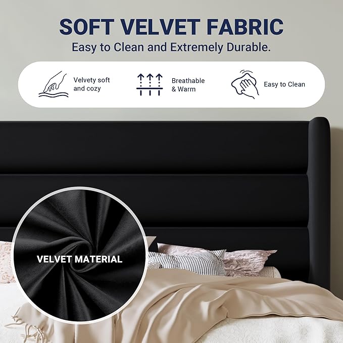 Allewie Full Size Platform Bed Frame - Image 7