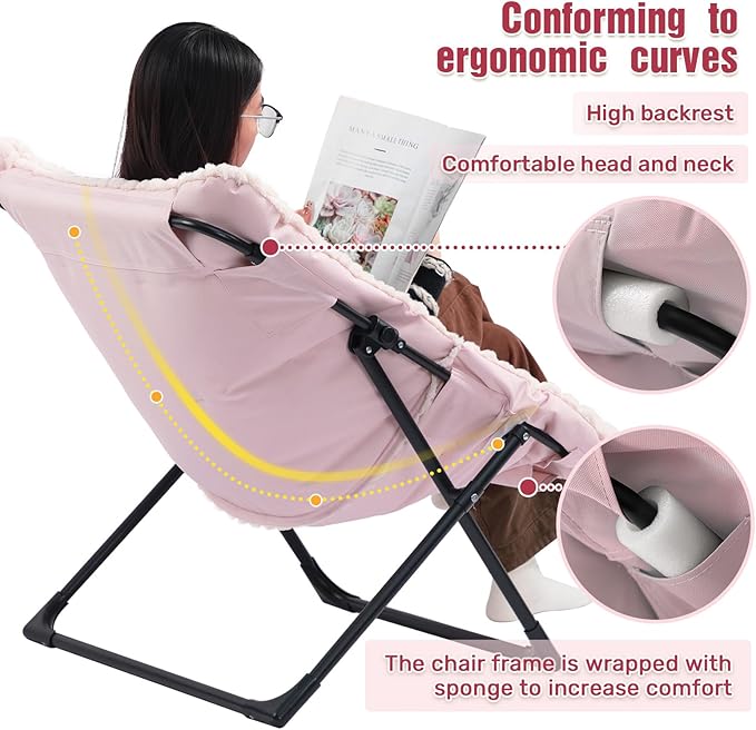 HollyHOME X-Large Saucer Chair - Image 5