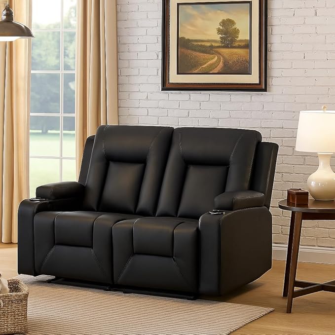 LUCKLIFE Leather Recliner Sofa Set - Image 2