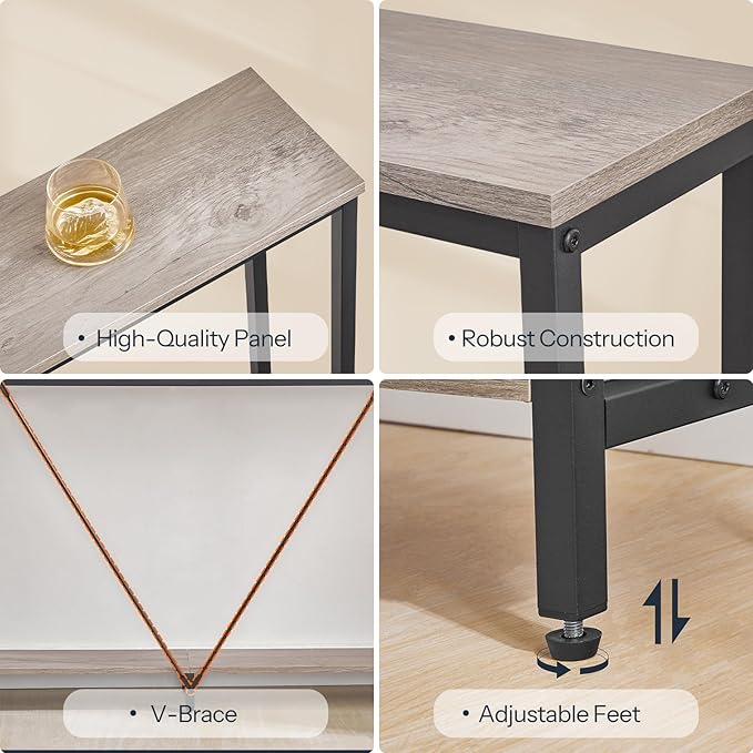 HOOBRO 70.9" Extra Long Sofa Console Table - Image 8