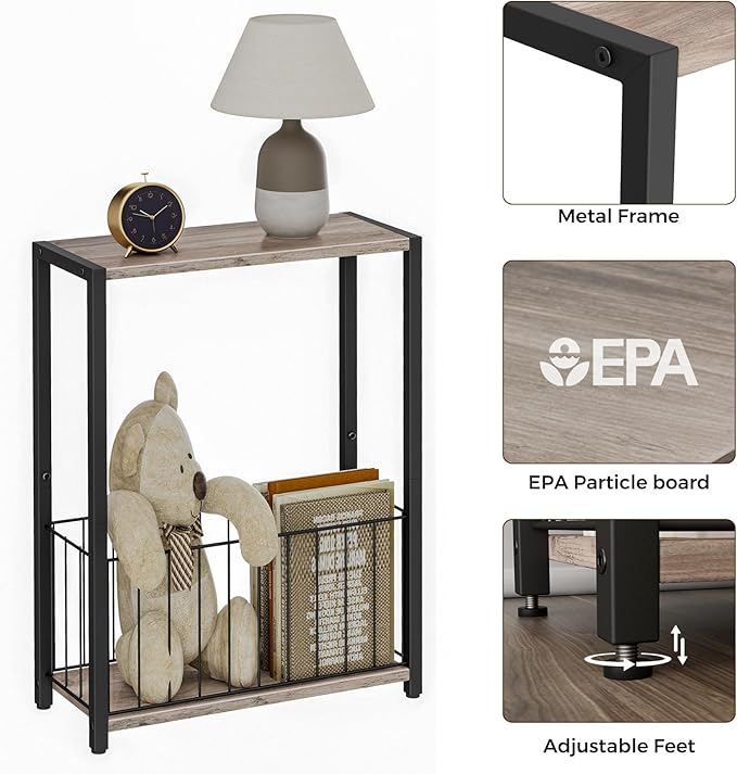 Narrow Side Tables Set of 2 - Image 6