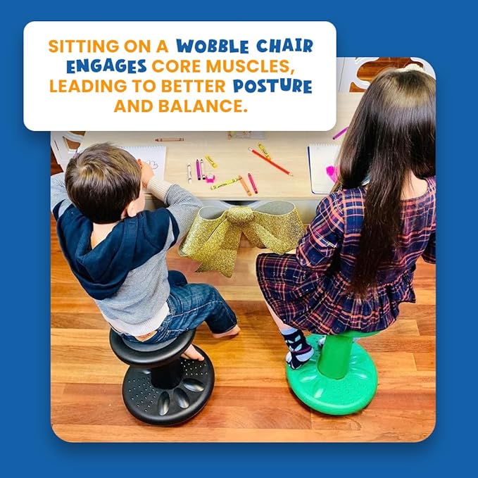 ActiveChairs Kids Wobble Chair, Flexible Preschool & Elementary Classroom - Image 7
