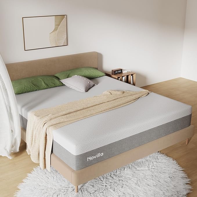 Novilla King Mattress, 10 Inch Gel Memory Foam King Size Mattress - Image 2