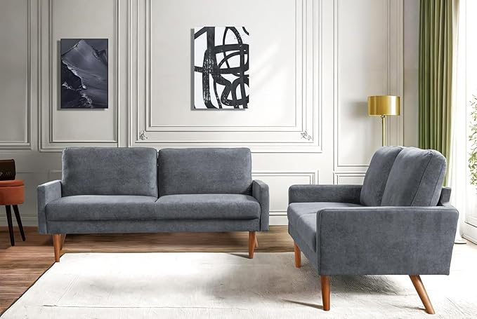 Kent Velvet Sofa, European Style - Image 4
