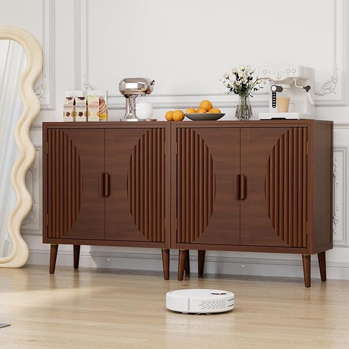 COSIEST Set of 2 30" Storage Sideboards - Image 7