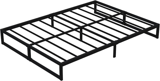8 Inch Full Bed Frame No Box Spring Needed, Heavy Duty Metal Platform Beds - Image 9