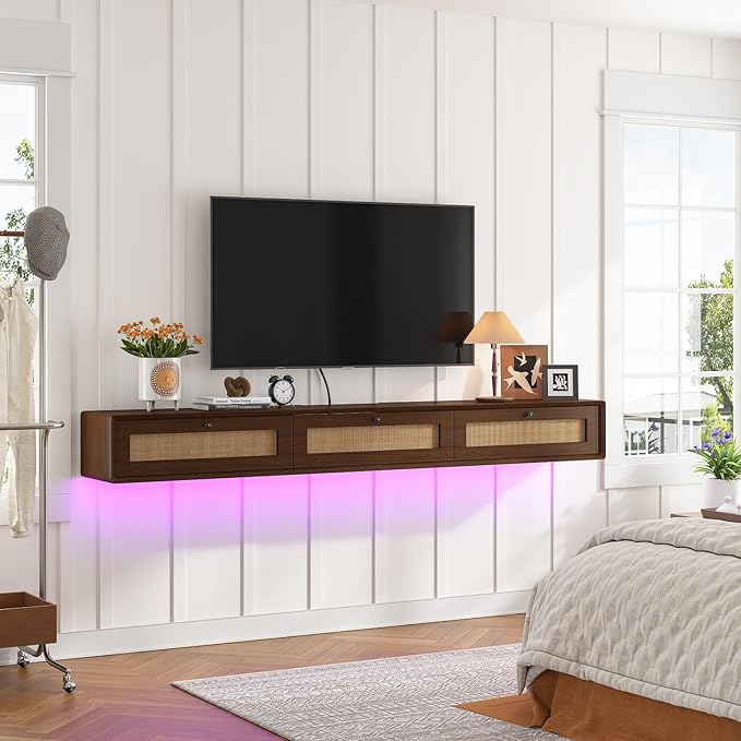 Fully-Assembled Floating TV Stand - Image 7