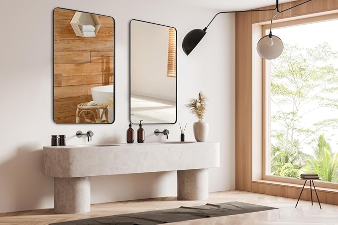 ANDY STAR Bronze Bathroom Mirror - Image 8