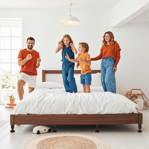2PCS Adjustable Height Bed Support Legs, 6.2-8 Inch, Metal Heavy Furniture Legs - Image 2