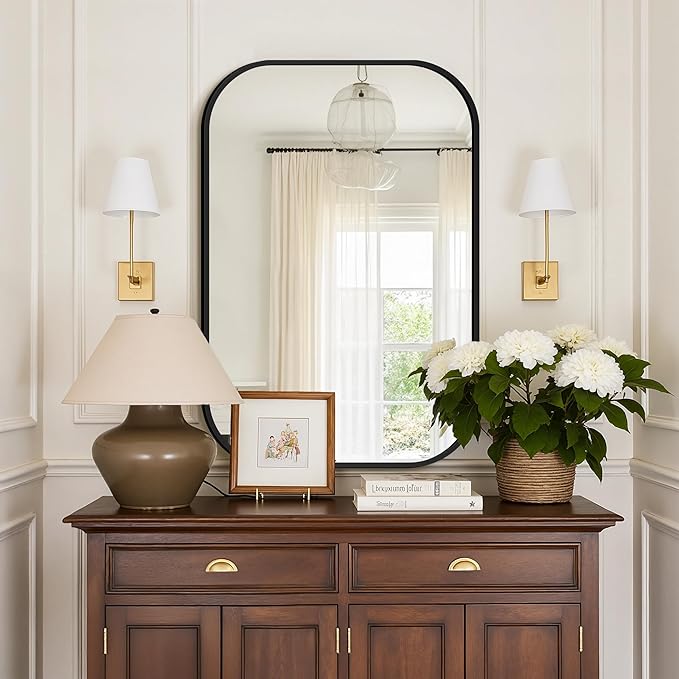 Bathroom Mirrors for Over Sink, 24x36 Black Vanity Mirror for Bathroom Sink - Image 8