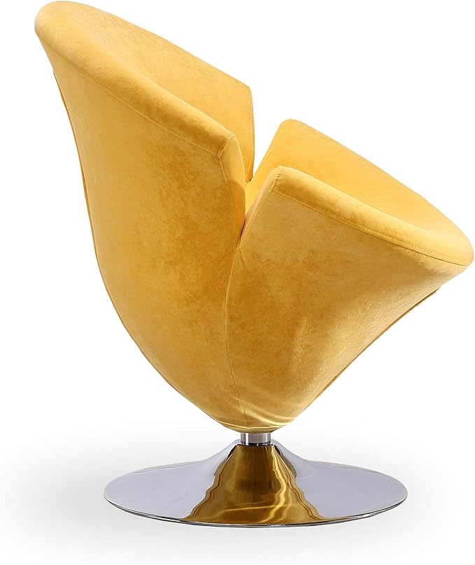 Manhattan Comfort Tulip Swivel Accent Chair - Image 6