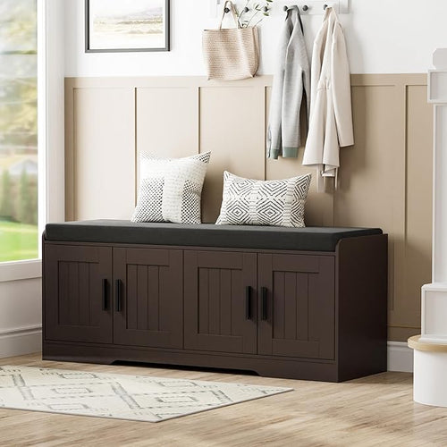 2-Tier Storage Bench, Shoe Bench by Homleke
