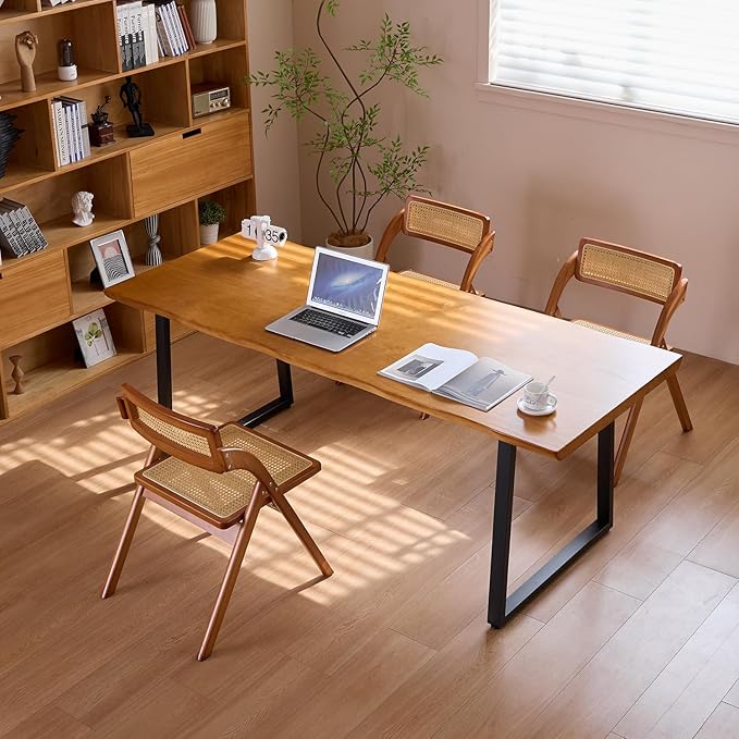 Solid Wood Administrative Computer Desk - Image 7
