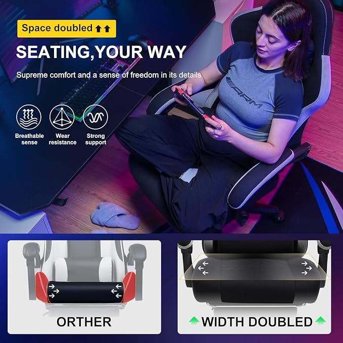 GTPLAYER Gaming Chair, Computer Office Chair - Image 4