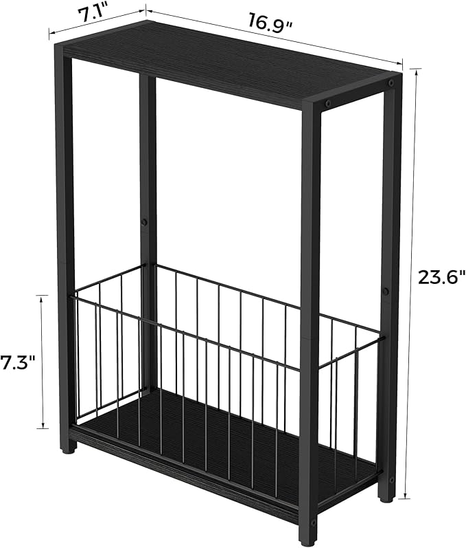 Narrow Side Tables Set of 2 - Image 6