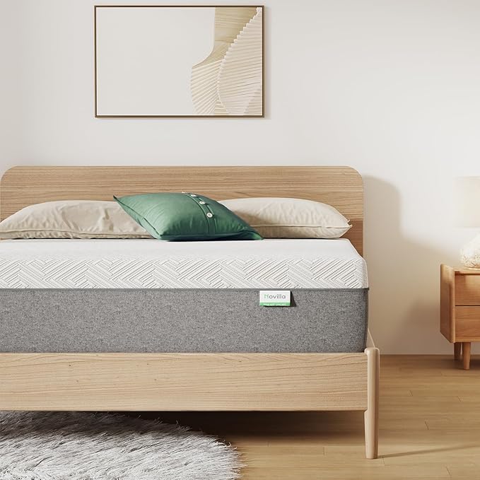 Novilla Full Mattress, 6-Inch Gel Memory Foam Mattress by Novilla