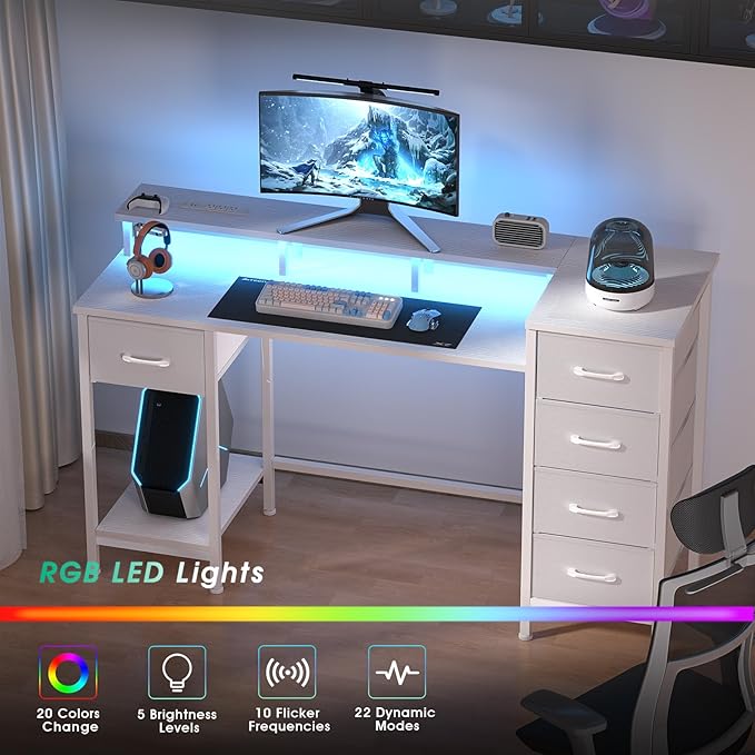55 Inch Computer Gaming Desk - Image 7