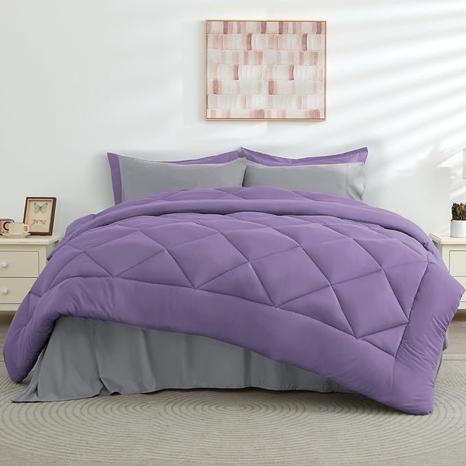 HEVUMYI Cali-King Comforter Set - Image 8