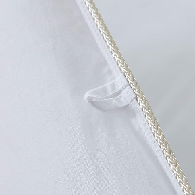 Luxurious All-Season Goose Down Feather Fiber Comforter King Size Duvet Insert - Image 7