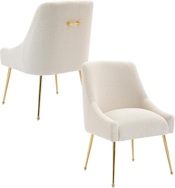 Modern Velvet Dining Chairs Set of 6, Contemporary Upholstered Furniture by HOLILA