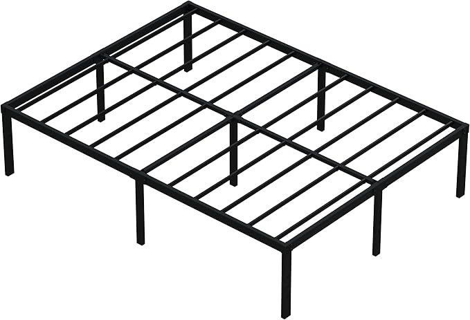 18 Inch King Bed Frame Heavy Duty Metal Platform King Size Bed Frames - Image 8