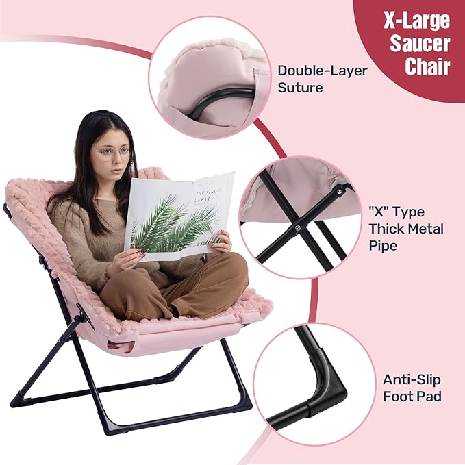 HollyHOME X-Large Saucer Chair - Image 5