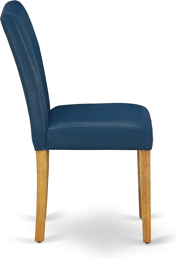 East West Furniture CAAB5-OAK-55 5 Piece Dining Set Includes a Rectangle Dining - Image 7