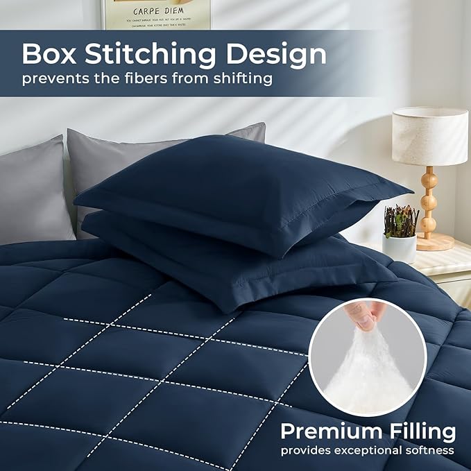 HEVUMYI Twin-XL Comforter Set - Image 5
