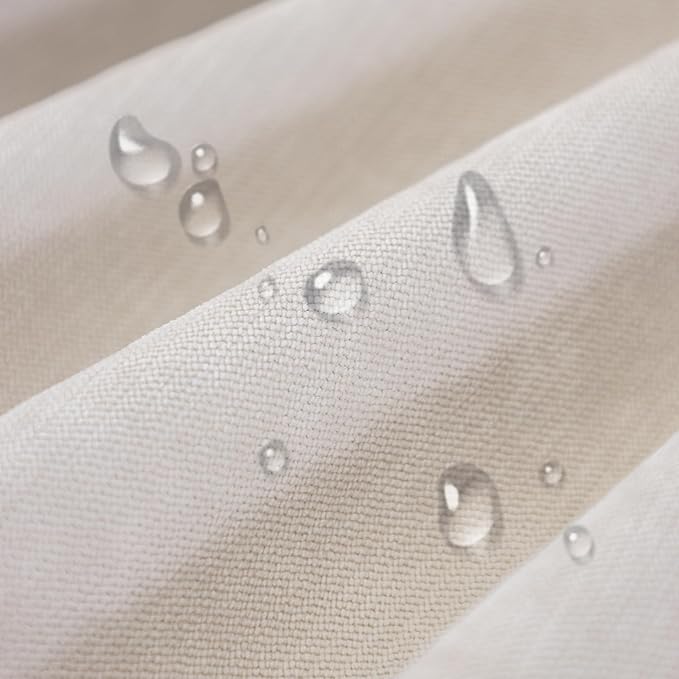 STACYPIK Waterproof Ivory White Sofa Covers Couch Cover - Image 4