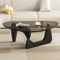 Modern Glass Coffee Table for Living Room, Sleek Coffee Tables, Suitable for by Unknown