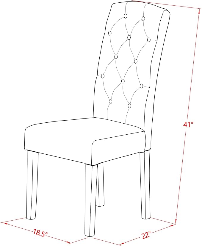 East West Furniture X097CE215-5 5 Piece Dining Room Table Set Includes a - Image 13
