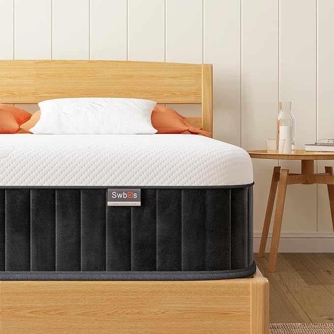 Firm Queen Mattress, 12 Inch Memory Foam Firm Queen Mattress Size by Swbvs