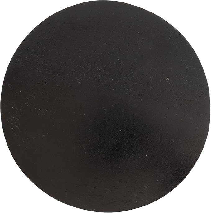 Kate and Laurel Dahl Modern Wooden Round Drink Table; 8 x 23; Black; - Image 8