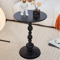 Chic Vintage Round Side Table by Unknown