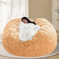 BCU 7FT Big Bean Bag for Adults Kids Without Filling Oversized Bean Bag Chair by BCU