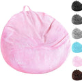 Kisoy Bean Bag Chair Cover Stuffed Animal Storage Bean Bag Cover Pets Dogs/Cats by Unknown