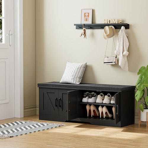 2-Tier Storage Bench, Shoe Bench - Image 2