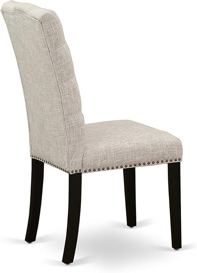 East West Furniture X627EL635-7 7 Piece Dining Table Set Consist of a Rectangle - Image 11