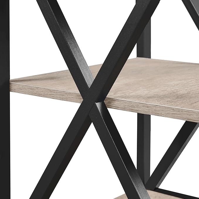 Yaheetech Industrial End Tables Set of 2, 3-Tier Side Tables - Image 5