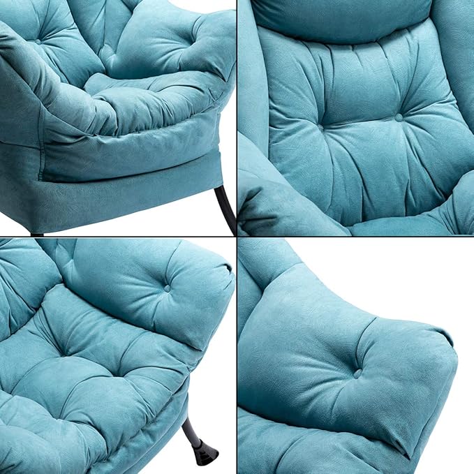 HollyHOME Fabric Lazy Chair - Image 7
