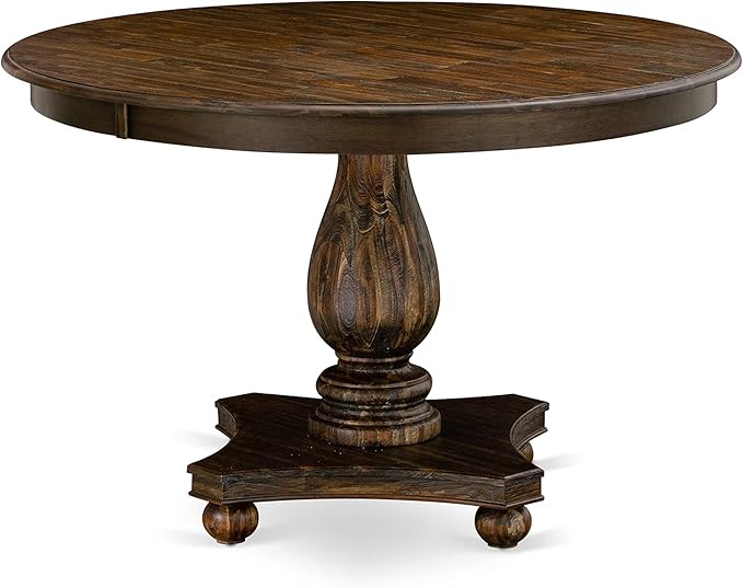 East West Furniture F2EL5-718 5 Piece Kitchen Table & Chairs Set Includes a - Image 3