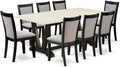 East West Furniture V627MZ606-9 9 Piece Dining Room Table Set Includes a by EastWestFurniture