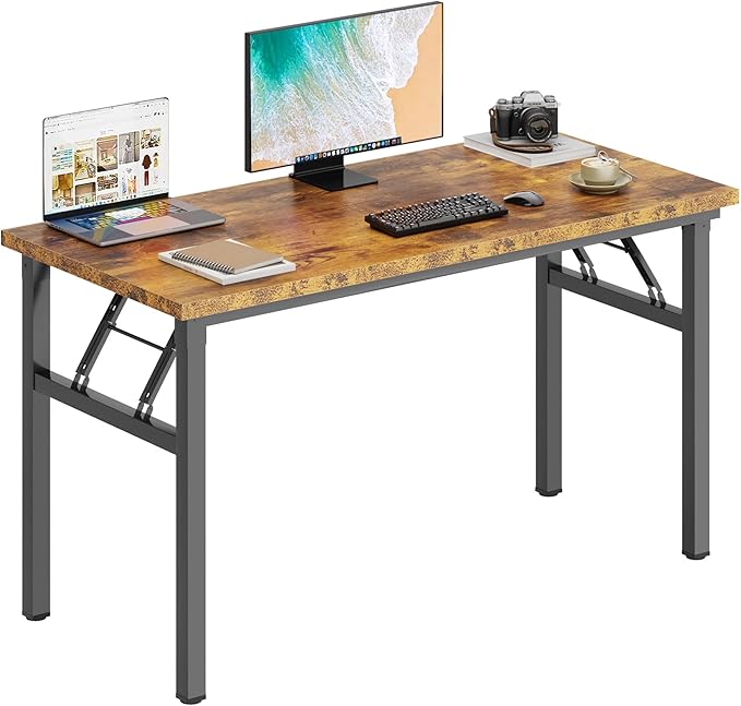 SDHYL 47 inchesNo Assembly Foldable Computer Desk - Image 8