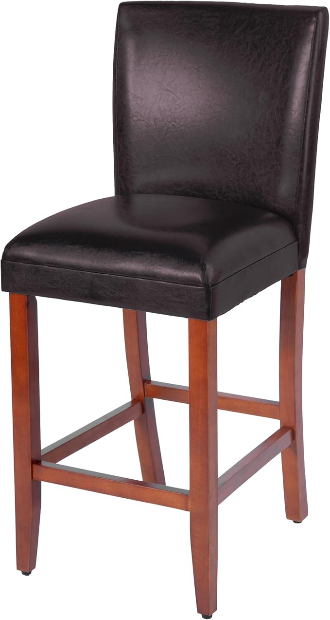 HomePop Home Decor | Classic Counter Height Bar Stools | 29 Inch Bar Stools | by HomePop
