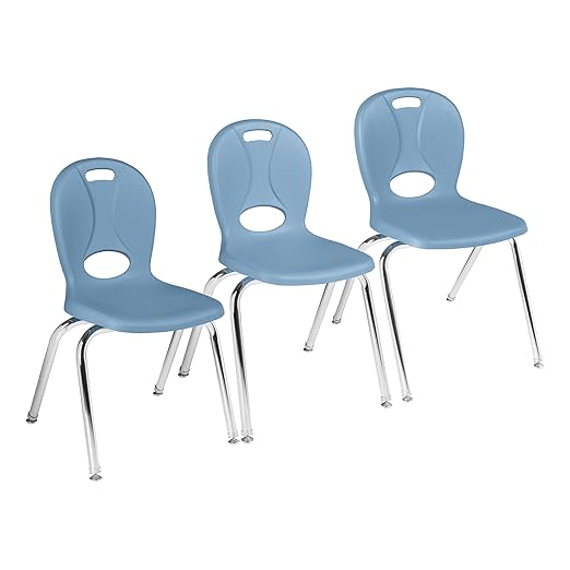 Learniture LNT-116-CSW-SB Learniture Structure Series Stackable School Chairs - Image 7