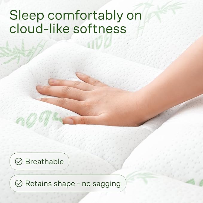 Ultra Soft Queen RV Size Mattress Topper - Image 2