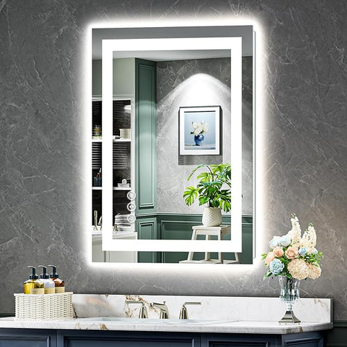 24x32 Inch LED Bathroom Mirror by YEELAIT