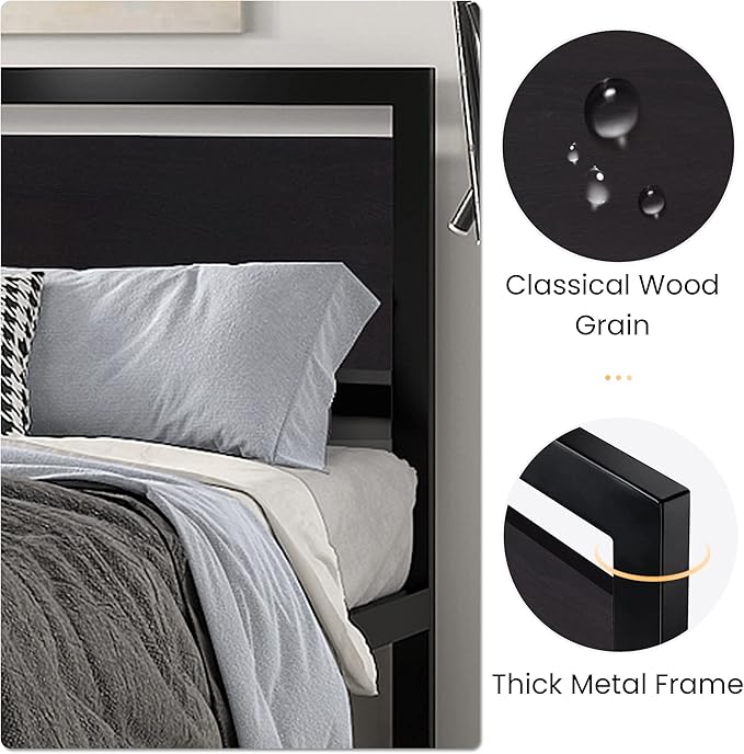 SHA CERLIN Queen Size Bed Frame - Image 4