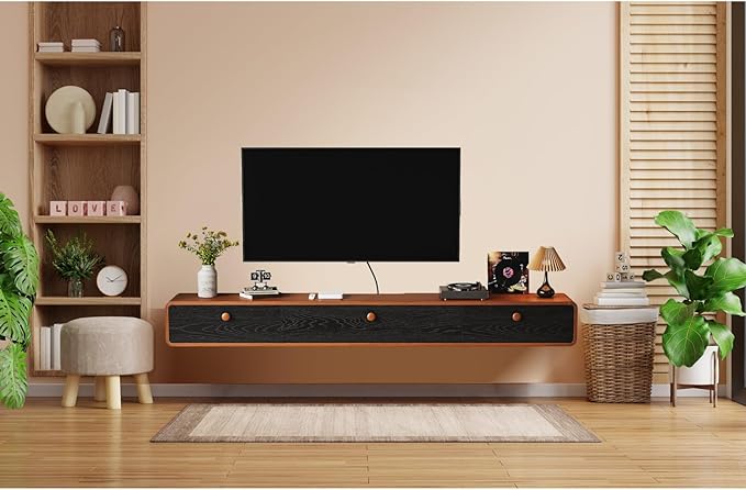 Minimalist 55'' Floating TV Stand - Image 7